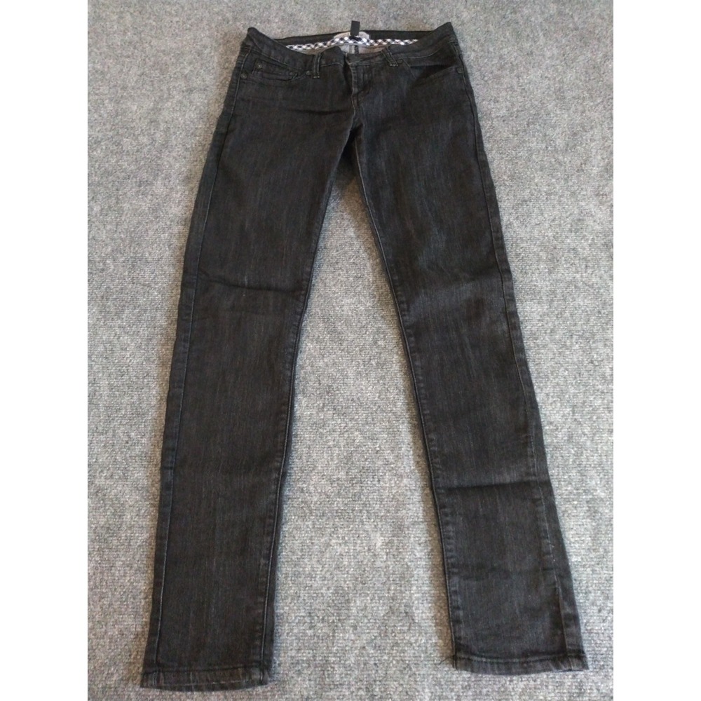 Iris Jeans Womens Size 7 Black American Style Modern Jeggings Denim  Stretch